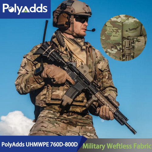 PolyAdds UHMWPE 760D-800D for Military Weftless Fabric