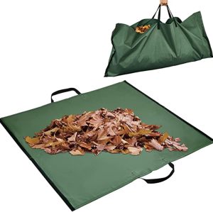 Flexible Leaf Collector Bags - 145 x 125 cm, Heavy Duty 600D Oxford Fabric, Foldable & Waterproof, OEM/ODM Solutions for Distributors - Efficient Garden & Yard Waste Collection