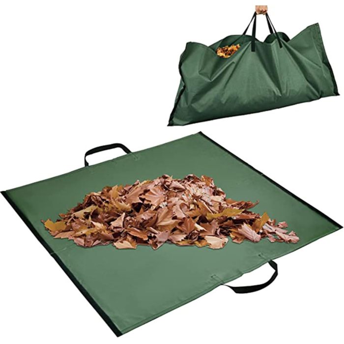 Flexible Leaf Collector Bags - 145 x 125 cm, Heavy Duty 600D Oxford Fabric, Foldable & Waterproof, OEM/ODM Solutions for Distributors - Efficient Garden & Yard Waste Collection