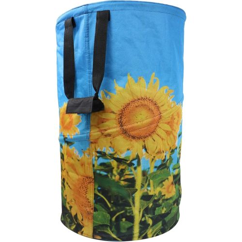 72 Gallons PE Garden Bag Reuseable Heavy Duty Gardening Bags Lawn Pool Garden Leaf Waste Bag