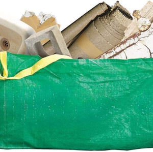 Distributor Opportunities for Reusable Green Yard Waste Bags - Foldable Dumpster Bags Ideal for Waste Management - OEM & ODM Available - Holds Up to 3,500 lbs for Renovation Projects and Landscaping