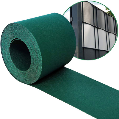 Wholesale PP Privacy Screen Strips - Anthracite Color, 1.1mm Thickness - No Clamps Needed for Double Rod Grid Fences - OEM & ODM Manufacturing Available for Distributors & Agents