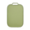 Kitchen Double-Sided Plastic Cutting Board | 11" X 16" with Non-Slip Edges and Garlic Grinder