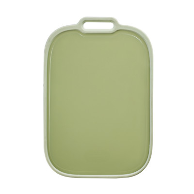 Kitchen Double-Sided Plastic Cutting Board | 11" X 16" with Non-Slip Edges and Garlic Grinder