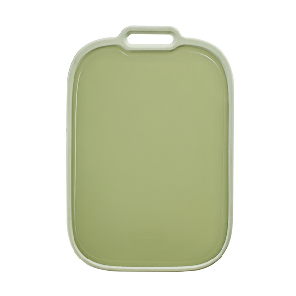 Kitchen Double-Sided Plastic Cutting Board | 11" X 16" with Non-Slip Edges and Garlic Grinder