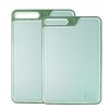 Kitchen Faux Marble Plastic Cutting Board |  10" X 15" with Garlic Grinder, Built-in Anti-Splash Groove, Non-Slip Design, Scale