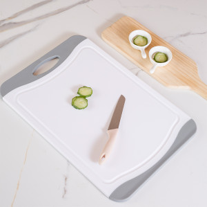 Best Cutting Board Kitchen Double-Sided With Non-slip Feet and Juice Groove