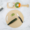 Kitchen Healthy Wheat Plastic Chopping Board | 8" Diameter for Easy Carry and Storage Boos Cutting Board