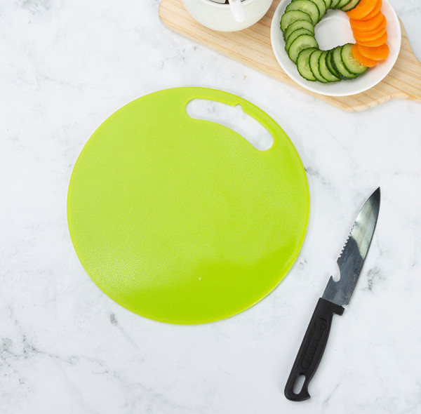 Wholesale Kitchen Plastic Round Chopping Board | 8" Diameter for Easy Carry and Storage Small Cutting Boards