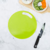 Kitchen Plastic Round Chopping Board | 8" Diameter for Easy Carry and Storage Small Cutting Boards