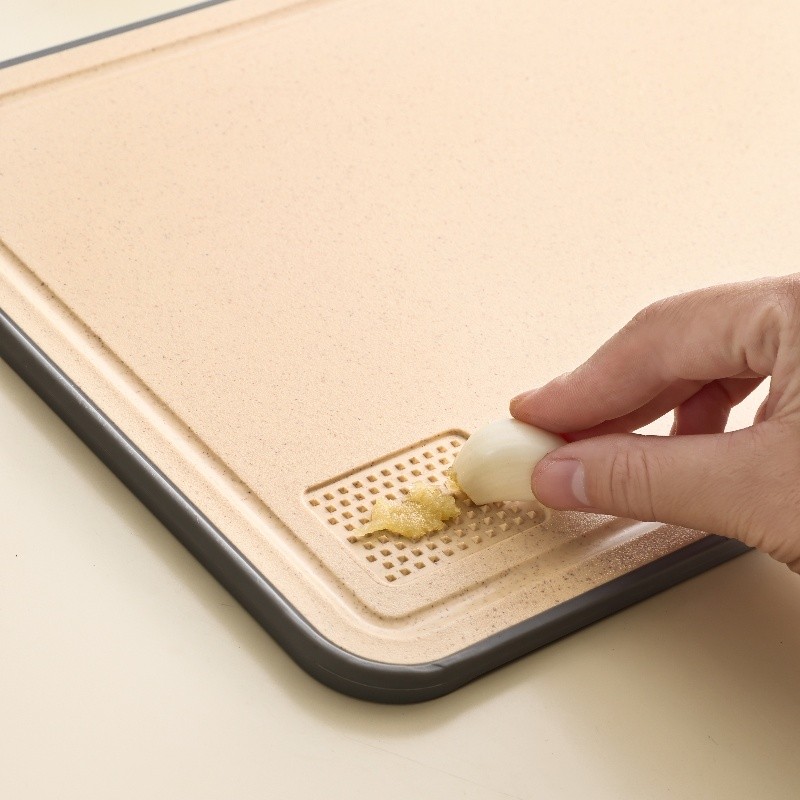 Double-Sided Stainless Steel Plastic Cutting Board