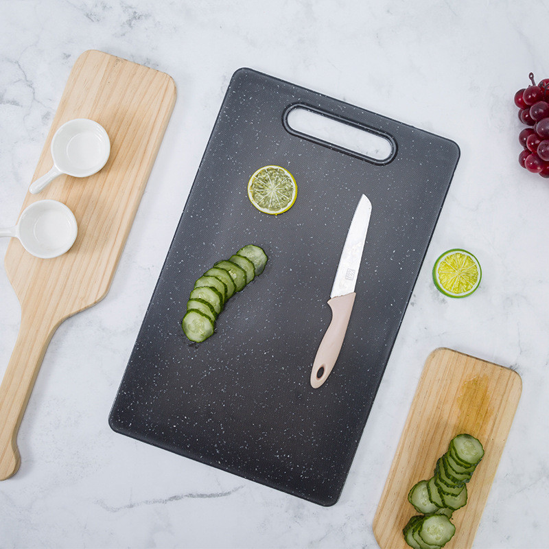 Kitchen Faux Marble Plastic Cutting Board