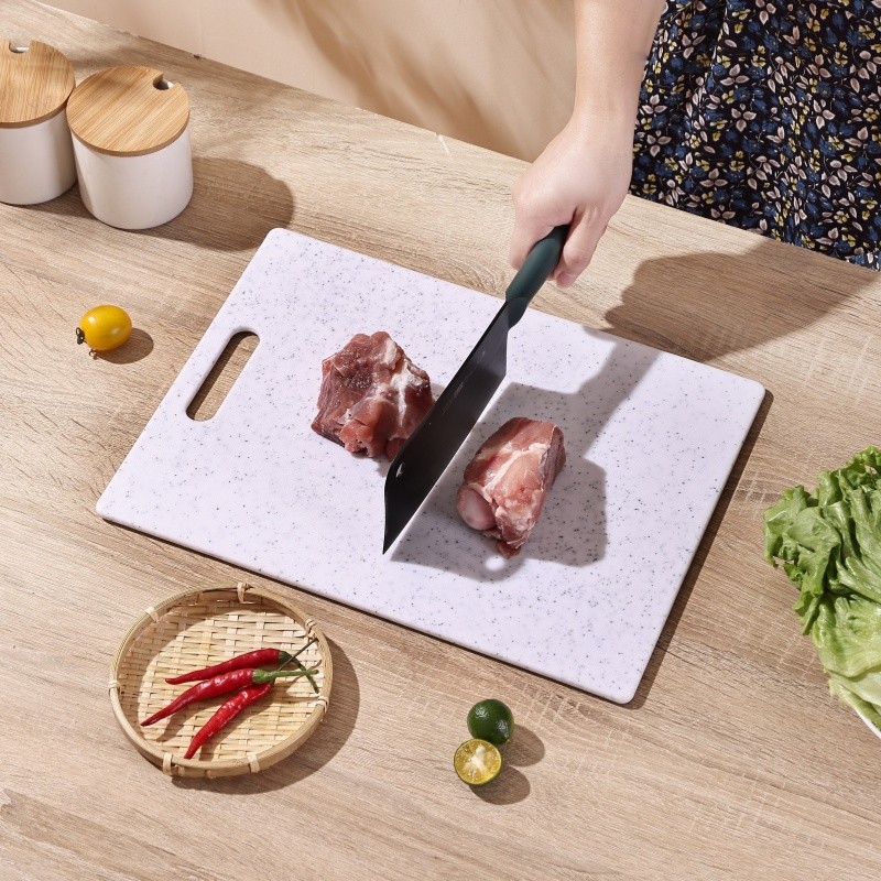 Kitchen Faux Marble Plastic Cutting Board