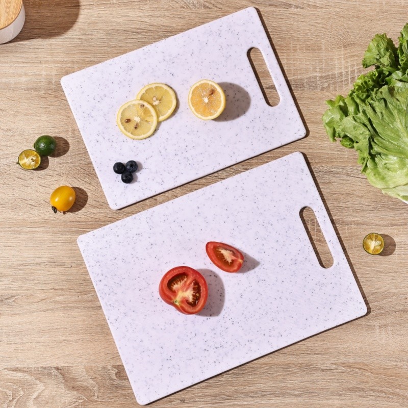 Kitchen Faux Marble Plastic Cutting Board