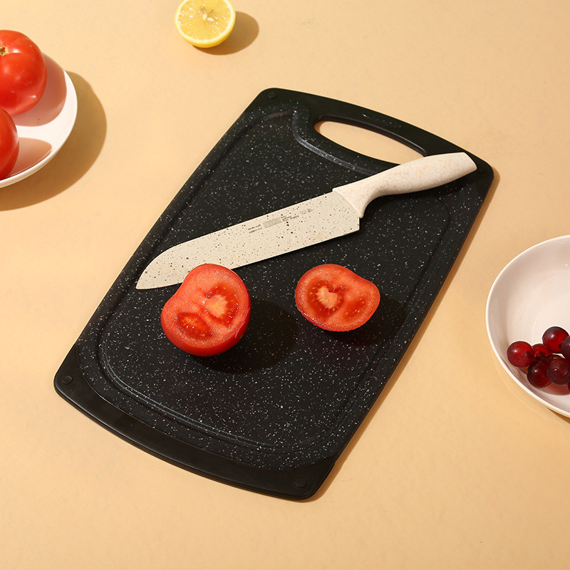 Custom Kitchen Double-Sided Plastic Cutting Board Set