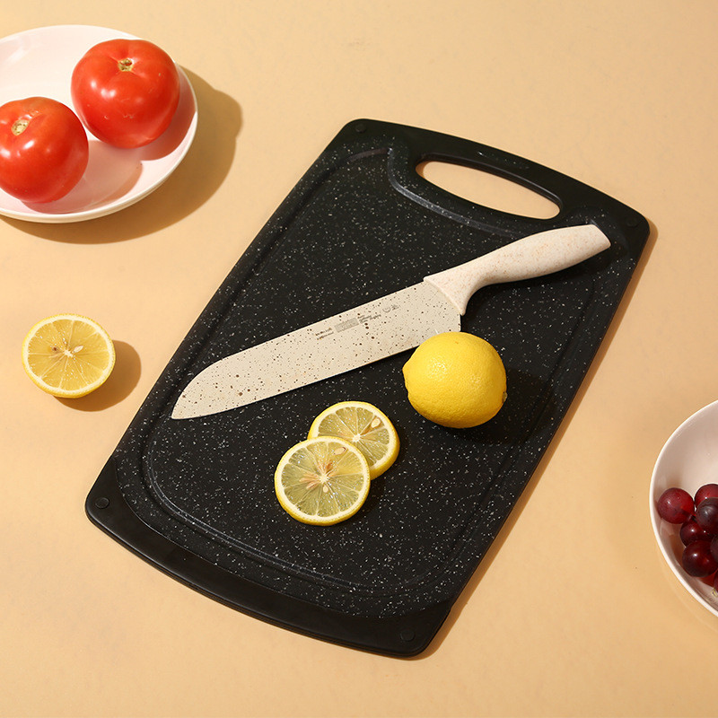 Custom Kitchen Double-Sided Plastic Cutting Board Set