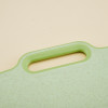 Kitchen Double-Sided Plastic Cutting Board 11" X 16" With Juice Groove and Garlic Grinder