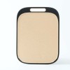 Kitchen Double-Sided Plastic Cutting Board With Non-Slip Feet and Juice Groove