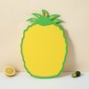 Wholesale Kitchen PP Pineapple Plastic Cutting Board with Handle With Anti-Slip Foot Pad and Double-Sided Design