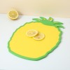 Wholesale Kitchen PP Pineapple Plastic Cutting Board with Handle With Anti-Slip Foot Pad and Double-Sided Design