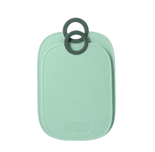 Wholesale Kitchen Eco-Friendly Plastic Cutting Board With Handle 10.6" X 15.7"With Garlic Grater, Built-In Splash Resistant Grooves