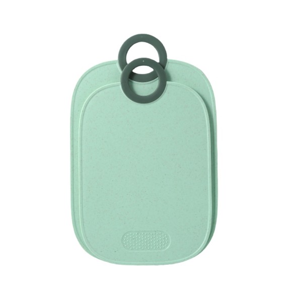 Wholesale Kitchen Eco-Friendly Plastic Cutting Board With Handle 10.6" X 15.7"With Garlic Grater, Built-In Splash Resistant Grooves