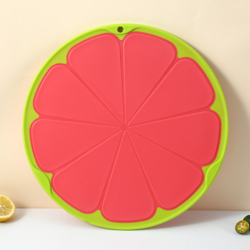 Wholesale Kitchen PP Grapefruit cutting board with Handle  With Anti-Slip Foot Pad and Double-Sided Design
