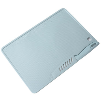 2 in 1 Multi-Function Plastic Cutting Board for Outdoor and Household Kitchen | Camping Knife and Cutting Board Set