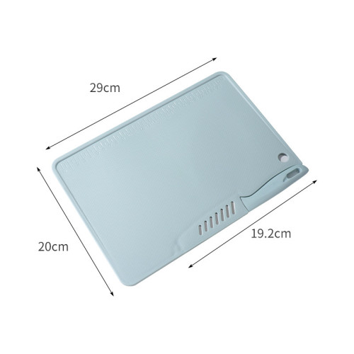 Wholesale Convenient Outdoor Camping Side Dish Tool Kit Convenient Two-In-One Household Kitchen Multi-Function Plastic Cutting Board