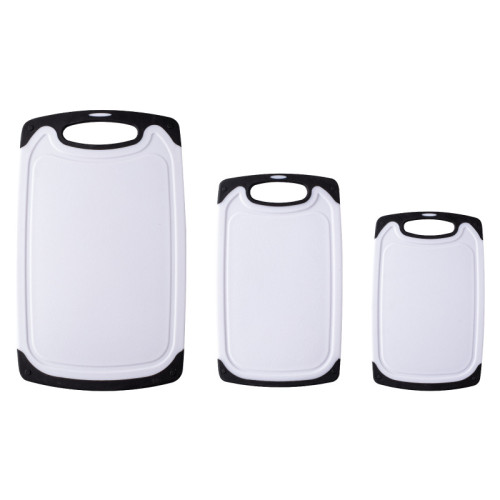 Wholesale Kitchen Double-Sided  Plastic Chopping  Board  Set