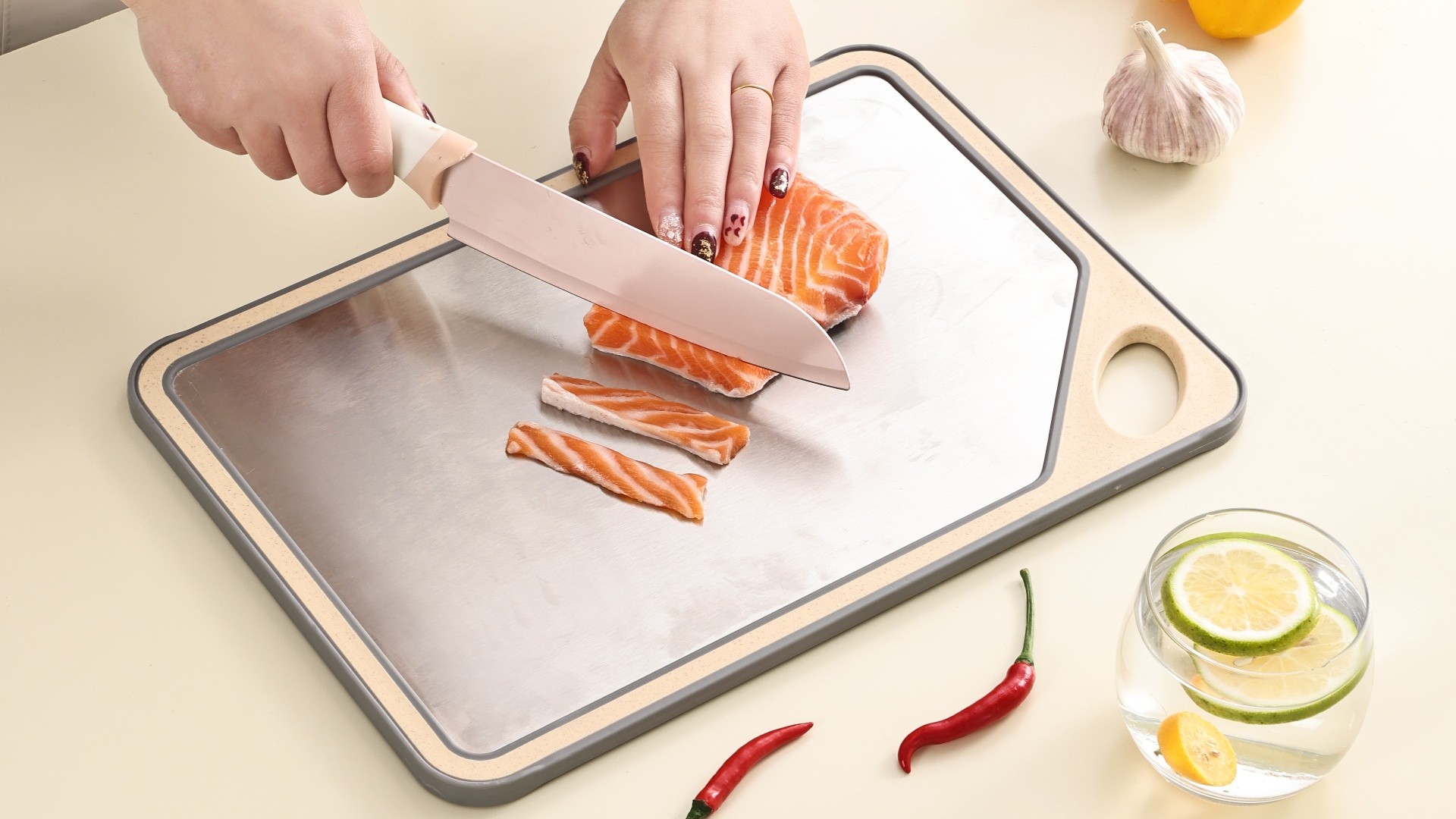 Three different types of wooden cutting boards