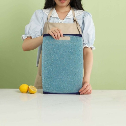 Wholesale Kitchen Double-Sided Faux Marble Clear Plastic Cutting Board