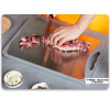 Customized Stainless Steel Meto Non-Slip Plastic Large Size Cutting Boards