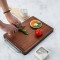 Custom Stainless Steel And Wood Non-Slip Double Sided Use Large Cutting Boards