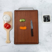 Custom Stainless Steel And Wood Non-Slip Double Sided Use Large Cutting Boards