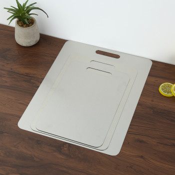 Custom Kitchen 304 Stainless Steel Large Size Cutting Boards