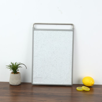 Custom Double-Sided Large Non-Slip Cutting Board With Stainless Steel Handles