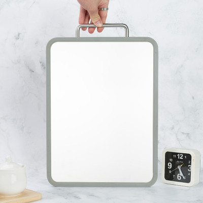 Wholesale SUS 304 Double-Sided Stainless Steel Cutting Board Wheat Straw Chopping board Manufacturer