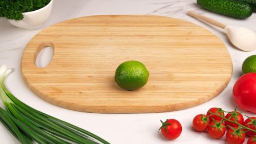 Premium Antibacterial Plastic Cutting Board - Professional Kitchen Series