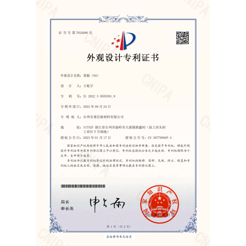 Appearance patents