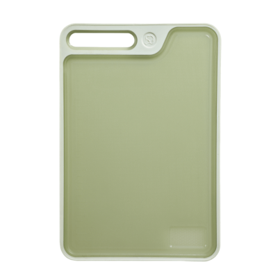 Kitchen Double-Sided Plastic Cutting Board 10" X 15" With Non-slip Feet and Juice Groove