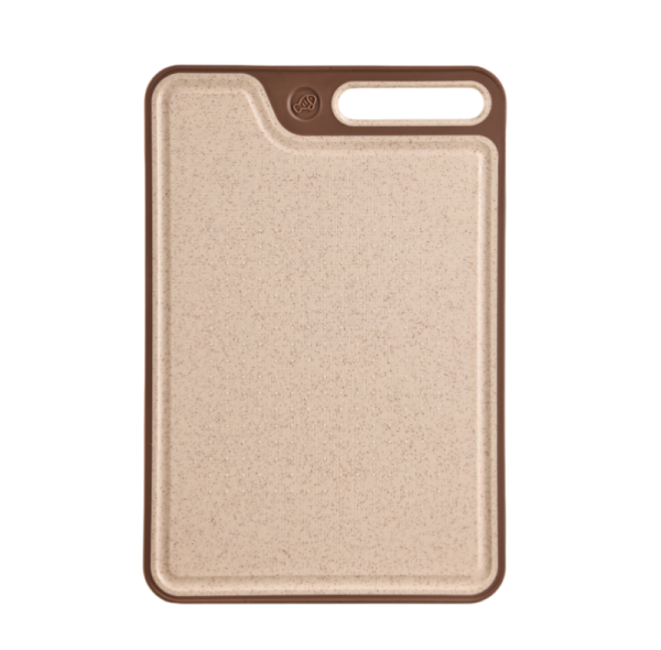 Wholesale Faux Marble Plastic Cutting Board Built-in Anti-splash Groove, Non-slip Design, Scale