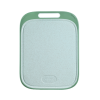 Wholesale Kitchen Double-Sided Plastic Cutting Board 11" X 15" With Non-slip Feet and Juice Groove