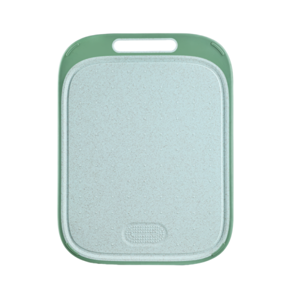 Kitchen Double-Sided Plastic Cutting Board |  11" X 15" With Non-slip Feet and Juice Collector.