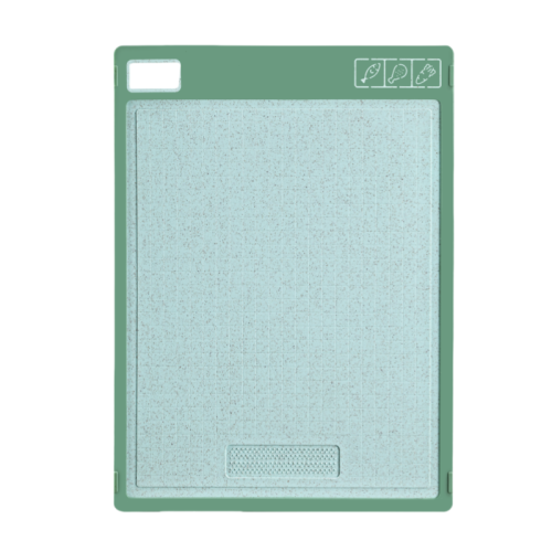 Wholesale Antibacterial Plastic Cutting Board 10" X 14",  Featuring Non-Slip Feet