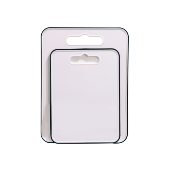 Chopaid Best Double-Sided Plastic Chopping Board​ Set With Non-Slip Feet And Juice Groove