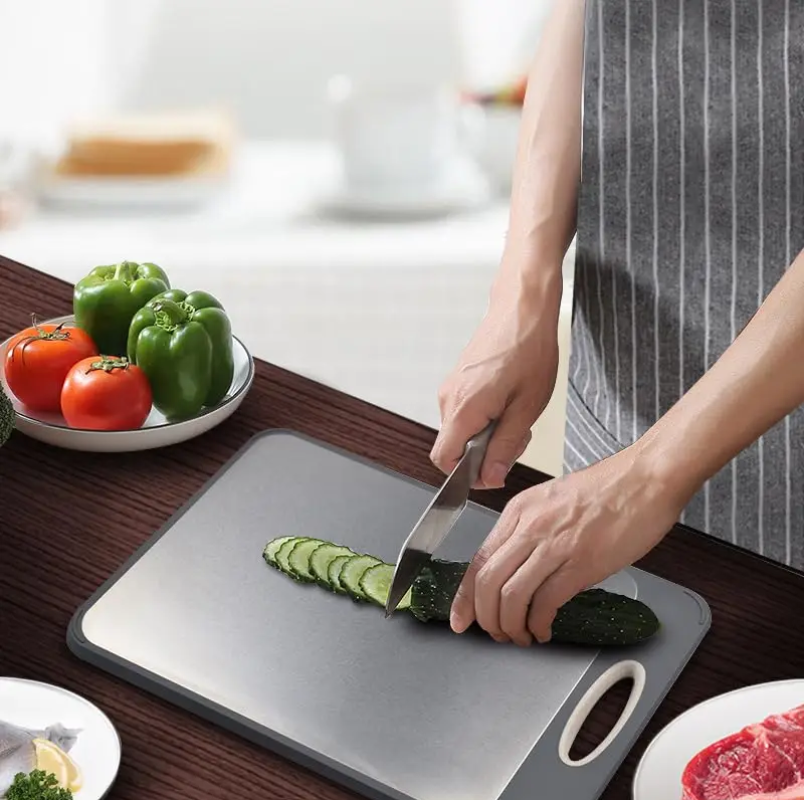 stainless steel cutting board