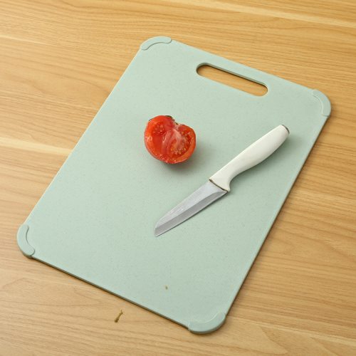 Kitchen Non-Slip  Plastic Cutting Board | 10.6"X14" Using Wheat Straw and Customizable Color.