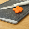 Kitchen Faux Marble Plastic Cutting Board 11.2"X16.5" With Customizable Color
