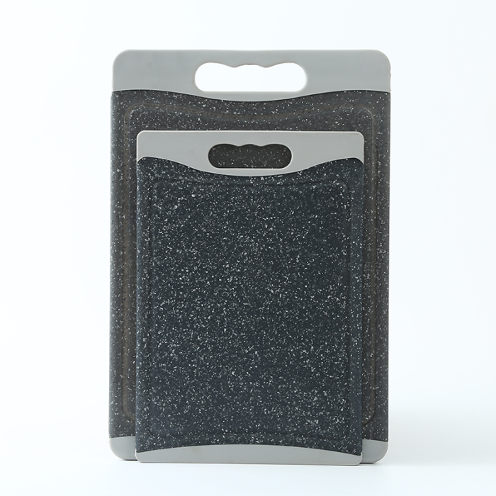 Kitchen Faux Marble Plastic Cutting Board 11.2"X16.5" With Customizable Color